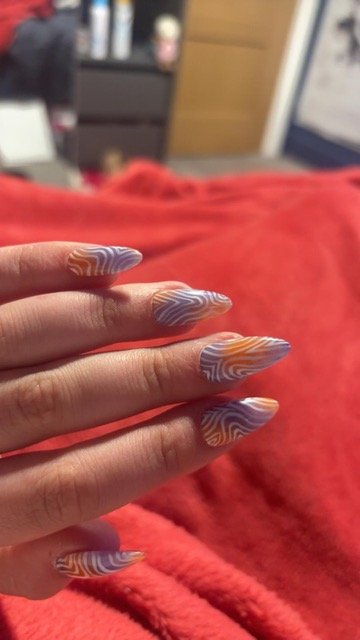 Baytree Nails nail art detail