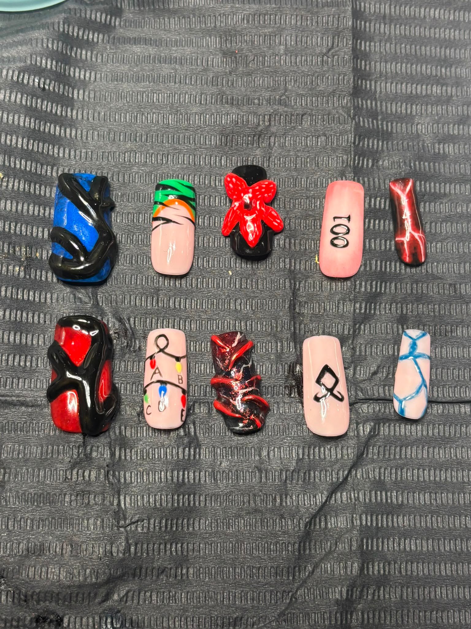 Baytree Nails nail art detail